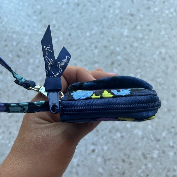 Vera Bradley Quilted Floral Wristlet with Strap - Picture 10 of 10